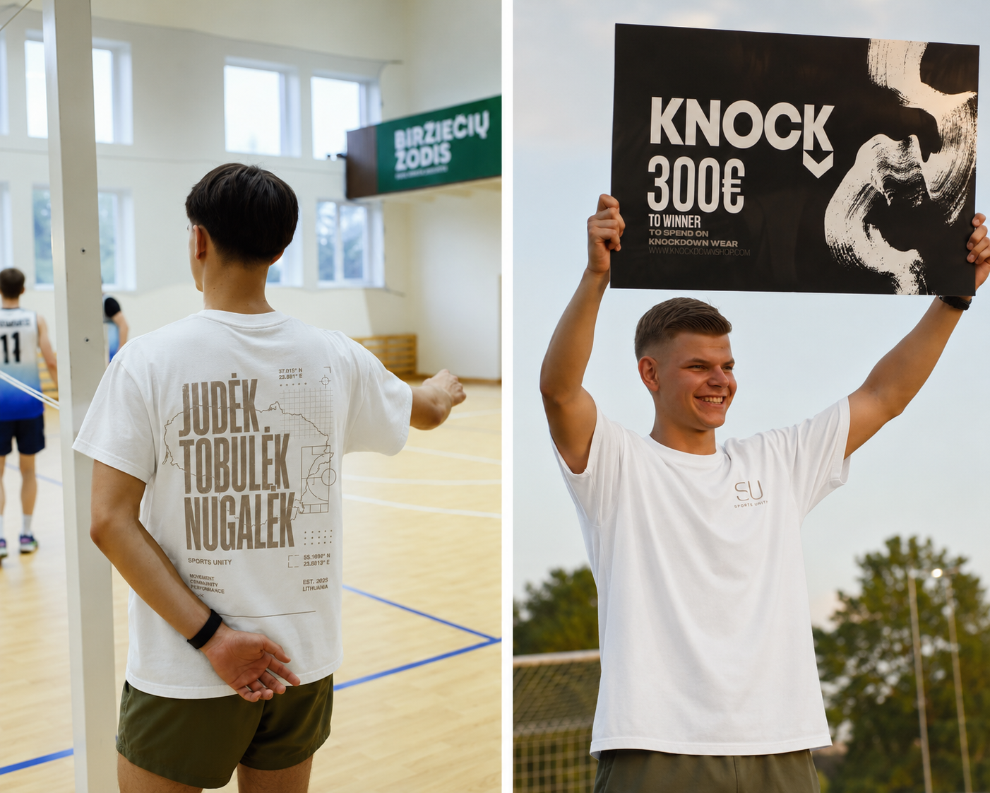 SPORTS UNITY marškinėliai — bendruomenė
