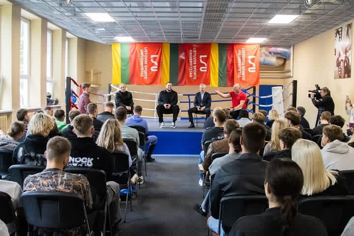 Boksininkų pokalbis LSU ringe